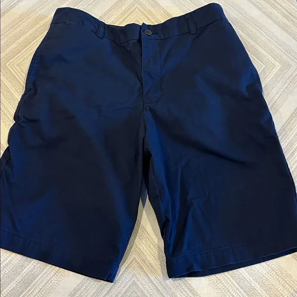 Polo Ralph Lauren Boys Straight Fit Stretch Twill Shorts in Navy Blue Size 20